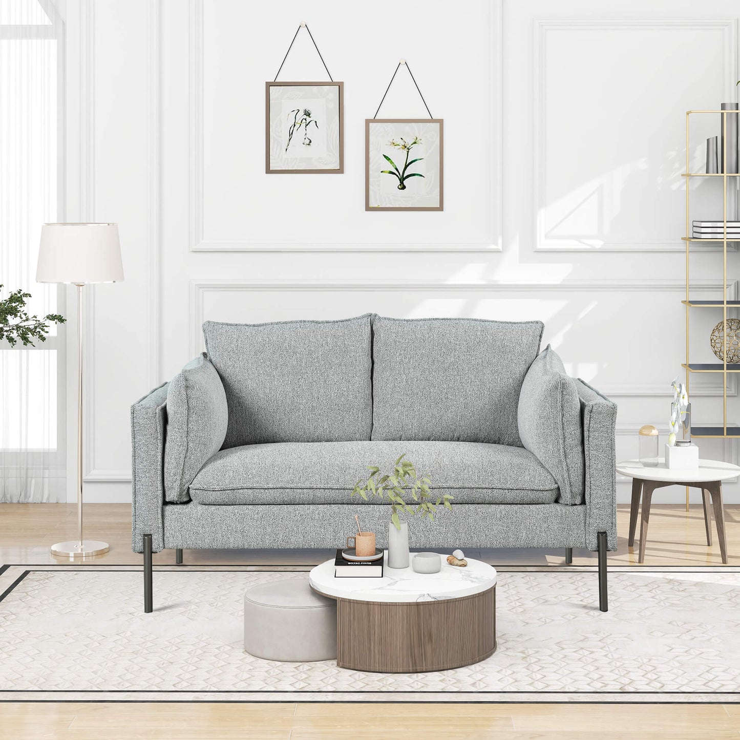 Gray (Loveseat)