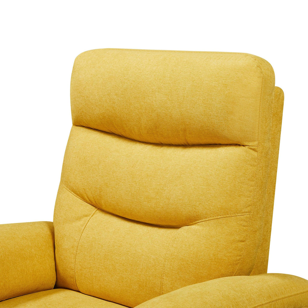 WIIS' IDEA™ Electric Power Lift Recliner Armchair Sofa With Massage And Heat - Yellow