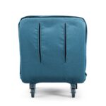 WIIS' IDEA™ Adjustable Folding 2 in 1 Sofa Bed & Armchair Sofa - Blue