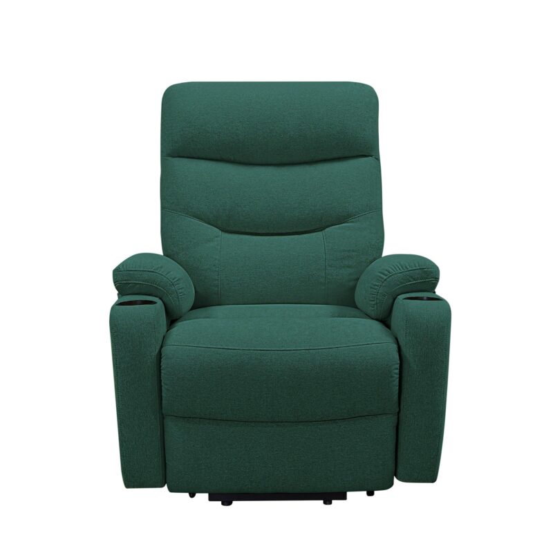 WIIS' IDEA™ Electric Power Lift Recliner Armchair Sofa With Massage And Heat - Green