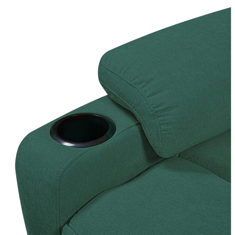 WIIS' IDEA™ Electric Power Lift Recliner Armchair Sofa With Massage And Heat - Green