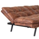 Modern Convertible Memory Foam Futon Sofa Bed & Folding Sleeper Sofa - Brown