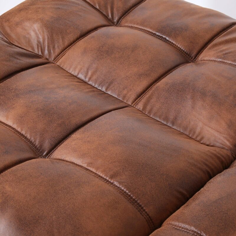 Modern Convertible Memory Foam Futon Sofa Bed & Folding Sleeper Sofa - Brown