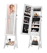 Jewelry Organizer with Mirror